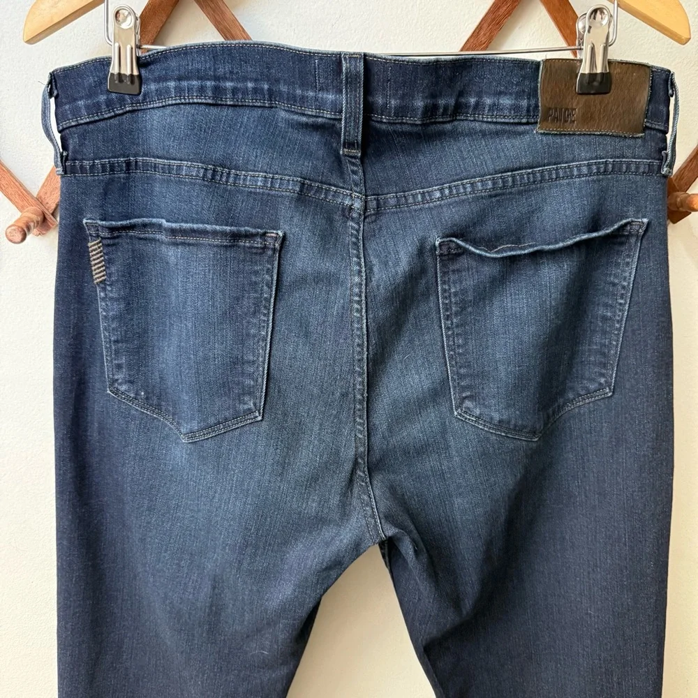 Paige Denim Dark Wash Federal Blue Jeans Made In USA